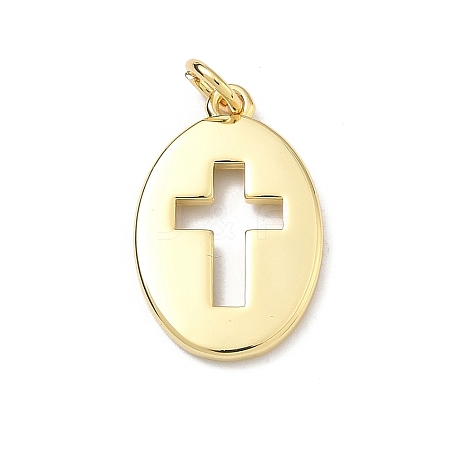Brass Pendants KK-P345-55G-05-1