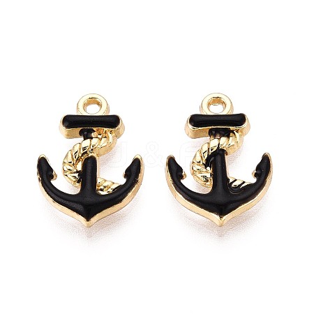 Enamel Pendants ENAM-WH0006-A05-1