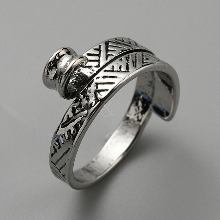 Alloy Cuff Rings RJEW-WH0011-23A-AS-1