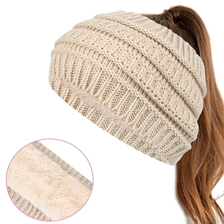 Acrylic Fiber Yarn Cold Weather Headbands PW-WG352DB-03-1