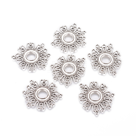 Tibetan Style Connectors LS-EA541Y-NF-1
