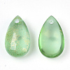 Transparent Spray Painted Glass Charms GLAA-T017-02-A01-3