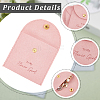 10Pcs Velvet Pouches with Snap Button ABAG-SP0001-42C-4