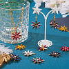 24Pcs 6 Colors Acrylic Rhinestone Pendants FIND-TA0002-79-6