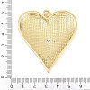 Brass Micro Pave Cubic Zirconia Big Pendants KK-C162-063G-03-3