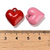 Baking Paint Acrylic Pendants OACR-H059-01C-3