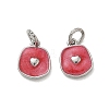 Brass Enamel Pendants KK-CBA5585-08P-02-1