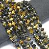 Natural Tiger Eye Beads Strands G-K389-E50-01-2