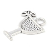 Tibetan Style Cocktail Glass Alloy Pendants LS-TIBEP-Q054-03AS-RS-2