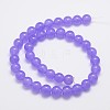Natural & Dyed Malaysia Jade Bead Strands G-A146-10mm-A19-2