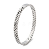 304 Stainless Steel Watch Band Bangles for Women BJEW-Z092-03P-5