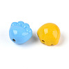 Baking Paint Opaque Acrylic Beads OACR-N148-05-2