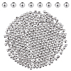 304 Stainless Steel Round Seamed Beads STAS-DC0015-81A-1