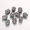 Tibetan Style Alloy Beads TIBEB-60542-P-FF-1