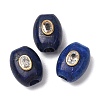 Dyed Natural Lapis Lazuli European Beads GG-CBA9389-01G-1