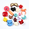 Opaque Acrylic Beads OACR-T028-37-1-1