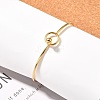 304 Stainless Steel Bangle BJEW-H530-01G-6