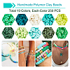 Handmade Polymer Clay Beads CLAY-FH0001-02B-02-6