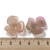 Two-tone Opaque Acrylic Bead Caps OACR-G034-03A-3