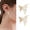1 Pair Zinc Alloy Stud Earrings EJEW-LP0009-07-1