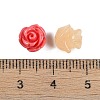 Synthetic Coral Carved Beads CORA-C003-17-3