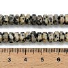 Natural Dalmatian Jasper Beads Strands G-G317-A16-3x6mm-5