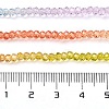 Transparent Painted Glass Beads Strands DGLA-A034-T2mm-A12-3