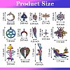 DIY Rainbow Color Pendant Necklace Making Kit DIY-SZ0007-57-2