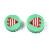 Handmade Polymer Clay Beads CLAY-N007-005-03-2