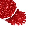 Imitation Jade Glass Seed Beads SEED-Q042-01A-C03-1