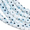 Handmade Evil Eye Lampwork Beads Strands LAMP-Z021-01A-3