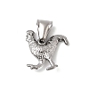 304 Stainless Steel Pendant Rhinestone Settings STAS-B167-14A-P-1
