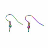 304 Stainless Steel Earring Hooks STAS-N098-008-2