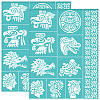 Self-Adhesive Silk Screen Printing Stencil DIY-WH0638-046-1