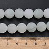 Natural Tianshan Cui Quartzite Beads Strands G-G305-A02-10mm-5