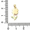 Brass Micro Pave Cubic Zirconia Pendants KK-V002-24G-02-3