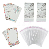 24Pcs 3 Colors Cardboard Earring Display Cards CDIS-FS0001-09-1