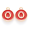 Golden Plated Alloy Charms ENAM-SZ0001-25C-O-2