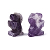 Natural Amethyst Horse Figurine DJEW-N005-01L-2