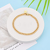 Brass Curb Chain Bracelets for Women BJEW-N032-07D-G-1