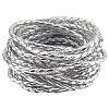 5M Braided Round PU Leather Jewelry Cord OCOR-GF0004-96A-04-1