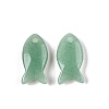 Natural Green Aventurine Pendants G-N342-106L-1