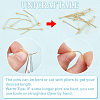 150Pcs 304 Stainless Steel Ball Head Pins STAS-UN0058-93D-G-4