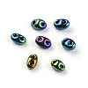 2-Hole Seed Beads GLAA-R159-604-2