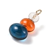 Three Color Resin Pendants LS-RESI-Z016-01A-LG-2