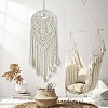 Round Cotton Macrame Wall Hanging PW-WG85736-01-4