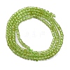 Natural Peridot Beads Stands G-H042-B31-01-5