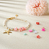 280Pcs 7 Colors Natural Freshwater Shell Beads SHEL-FW0001-02-8