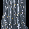 3D Flower Milk Fiber Embroidery Fabric AJEW-WH20006-241B-1