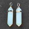 Opalite Pointed Pendants G-M378-01P-A24-2